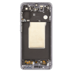 OLED Assembly With Frame Compatible Samsung for Galaxy A57 5G (A576 / 2026) (Refurbished) - Gray